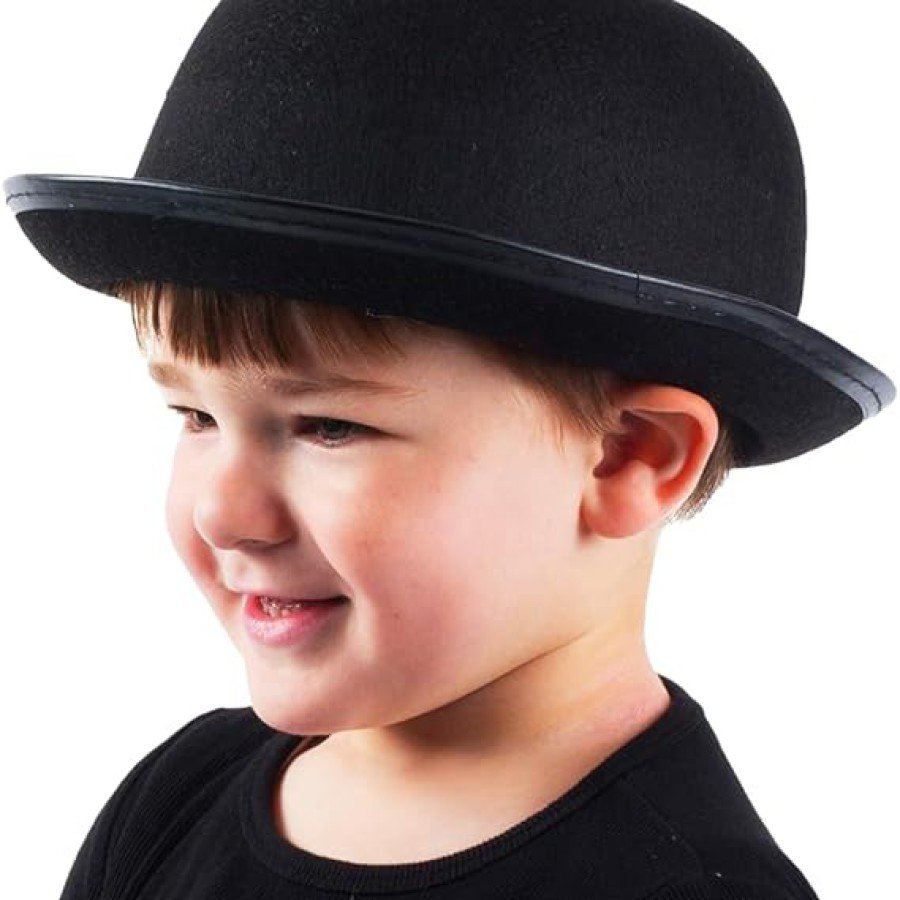 Charlie Chaplin Style Children s Hat – Black Bowler Party Hat