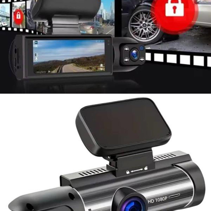 Dual Camera Vehicle Camera with Front and Rear Camera