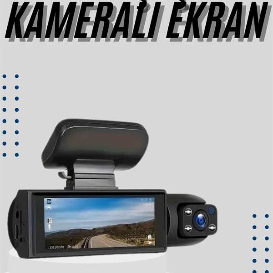 Dual Camera Vehicle Camera with Front and Rear Camera