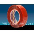 Double Sided Acrylic Siliconized Tape 18 mm x 2 meters Red VHB Double Sided Acrylic Siliconized Tape 18 mm x 2 meters Red VHB