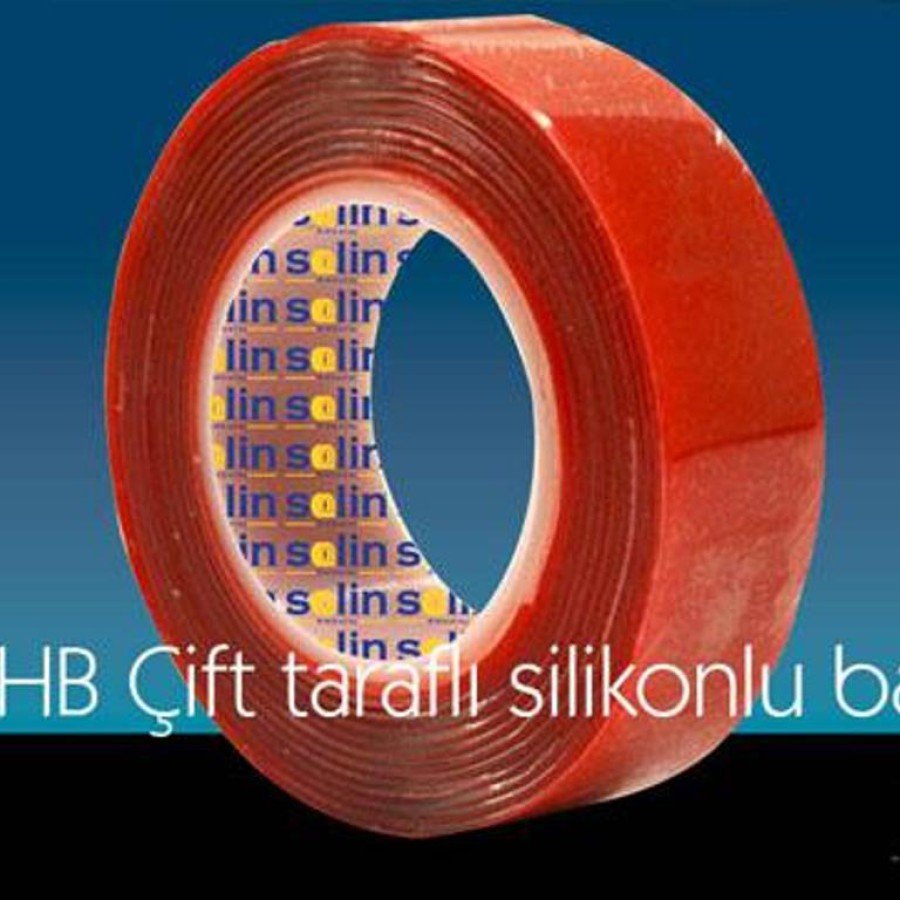 Double Sided Acrylic Siliconized Tape 18 mm x 2 meters Red VHB Double Sided Acrylic Siliconized Tape 18 mm x 2 meters Red VHB