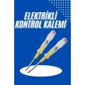 Double-Tipped Control Pen Electrical Test Pen Transparent