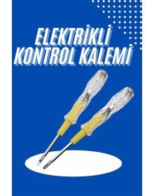 Double-Tipped Control Pen Electrical Test Pen Transparent