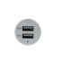 2.1 AMP Car Cigarette Lighter Socket with Dual USB Ports