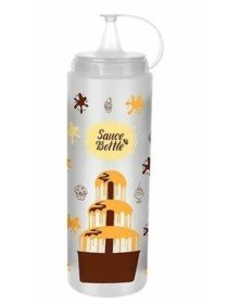 Chocolate Sauce Bottle - Transparent - 700 ML