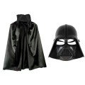 Child Size Star Wars Star Wars Darth Vader Mask and 90 cm Cloak Set Black