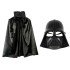 Child Size Star Wars Star Wars Darth Vader Mask and 90 cm Cloak Set Black