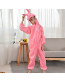 Children's Rabbit Costume Pink Color 2-3 Years 80 cm