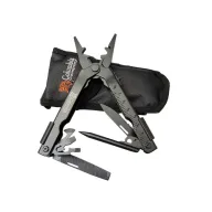 Columbia NP 1020 A Black Disposal Pliers 17cm - Multi-Purpose, Metal Body (Multitool), with Case