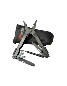 Columbia NP 1020 A Black Disposal Pliers 17cm - Multi-Purpose, Metal Body (Multitool), with Case