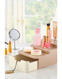 Compact Organizer with Drawers and Stand - Makeup Organizer