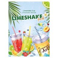 Cool Lime Glass - Limeshake Glass 600 ML