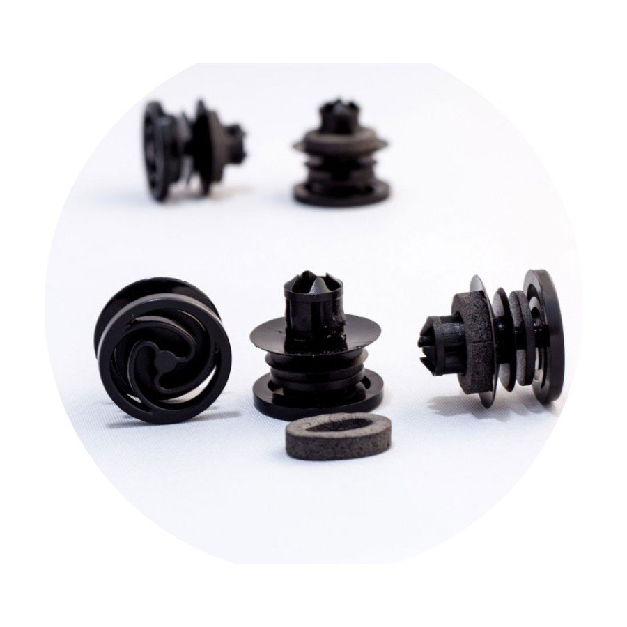 Vw Lupo - Bora - Golf - Passat - Polo & Seat Door Trim Clips 10 Pieces YK 0001 3B0868243