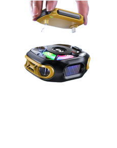 Cooling System Optimized for Mobile Games | Design with Digital Display and RGB Lights Cooling System Optimized for Mobile Games | Design with Digital Display and RGB Lights