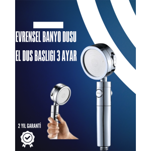 Adjustable Handheld Shower Head with Durable and Ergonomic Design