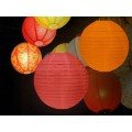 Decorative Chinese Lantern – Paper Lamp – Orange Decorative Chinese Lantern – Paper Lamp – Orange
