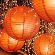 Decorative Chinese Lantern – Paper Lamp – Orange Decorative Chinese Lantern – Paper Lamp – Orange