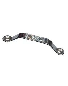 Decorative Zamak Handle External - 64mm, Nickel, 100 Pieces