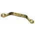 Decorative Zamak Handle External - 64mm, Yellow, 100 Pieces