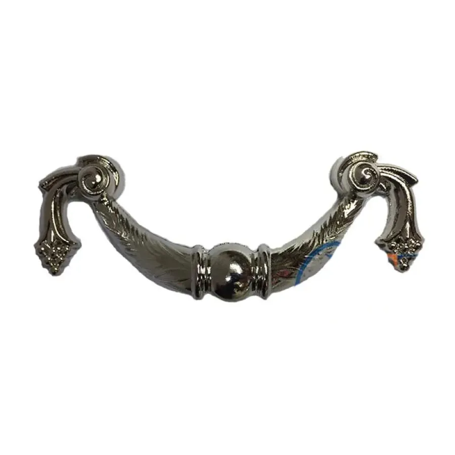 Decorative Zamak Grape Handle - 64mm, Nickel, 1 Piece Decorative Zamak Grape Handle - 64mm, Nickel, 1 Piece