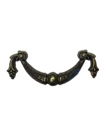 Decorative Zamak Grape Handle - 64mm, Antique, 1 Piece