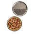 Perforated Steel Pizza and Lahmacun Tray Medium Size -32 cm
