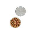 Perforated Steel Pizza and Lahmacun Tray Medium Size -32 cm