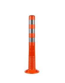 Delineator 100 cm Road Separator with Flexible Reflector