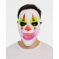 Infuriating Smile Psycho Clown Themed Joker Mask