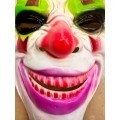 Infuriating Smile Psycho Clown Themed Joker Mask