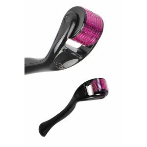 Dermaroller Titanium 540 Needle 1 Mm Hair Eyebrow Beard Serum Suitable for Use
