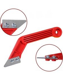 JOINT FILLING SCRAPER BLADE WITH SAW EDGE