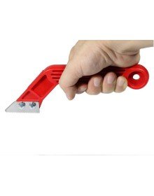 JOINT FILLING SCRAPER BLADE WITH SAW EDGE