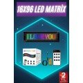 Digital Car Lettering Screen Matrix Largest Size Matrix LED Panel 19*96 pixels
