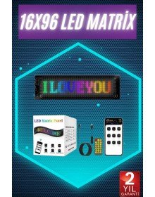 Digital Car Lettering Screen Matrix Largest Size Matrix LED Panel 19*96 pixels