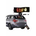 Digital Car Lettering Screen Matrix Largest Size Matrix LED Panel 19*96 pixels