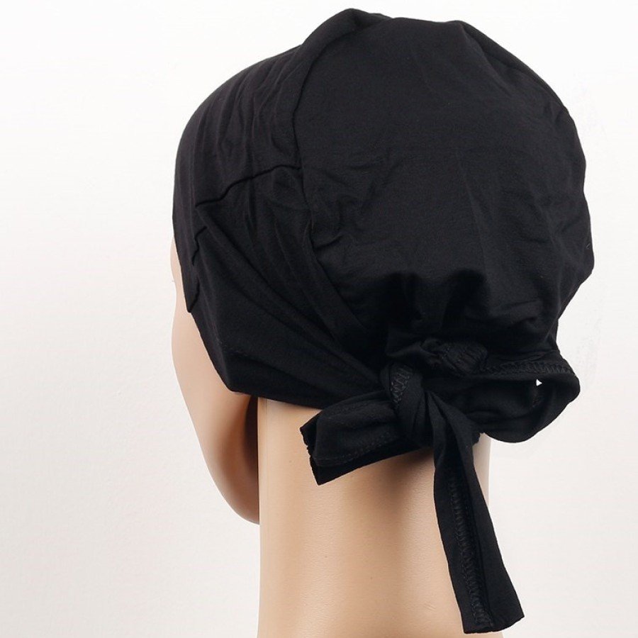 Seamless Tied Hijab Bonnet - Tied Bandana 5 Pieces