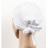 Seamless Tied Hijab Bonnet - Tied Bandana White 5 Pieces
