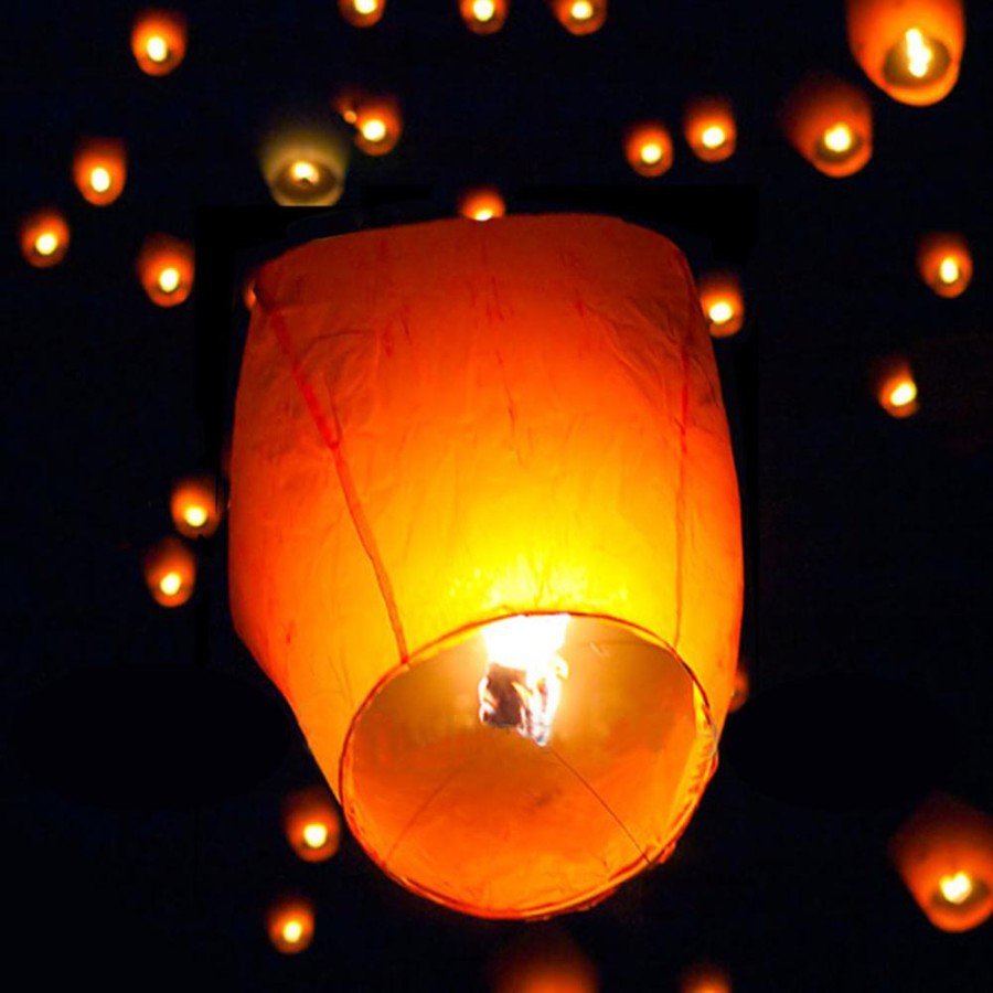 Wishing Lantern Balloons (10 Pieces)