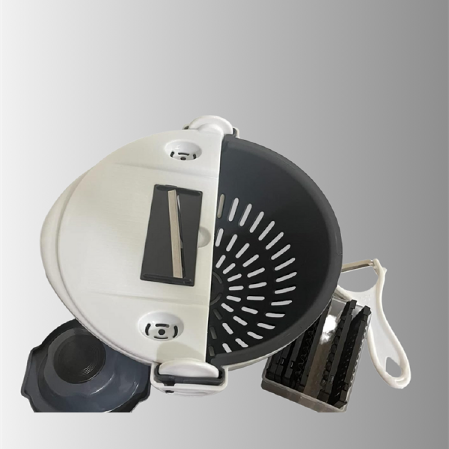 Practical Kitchen Appliance for Chopping and Grating Vegetables