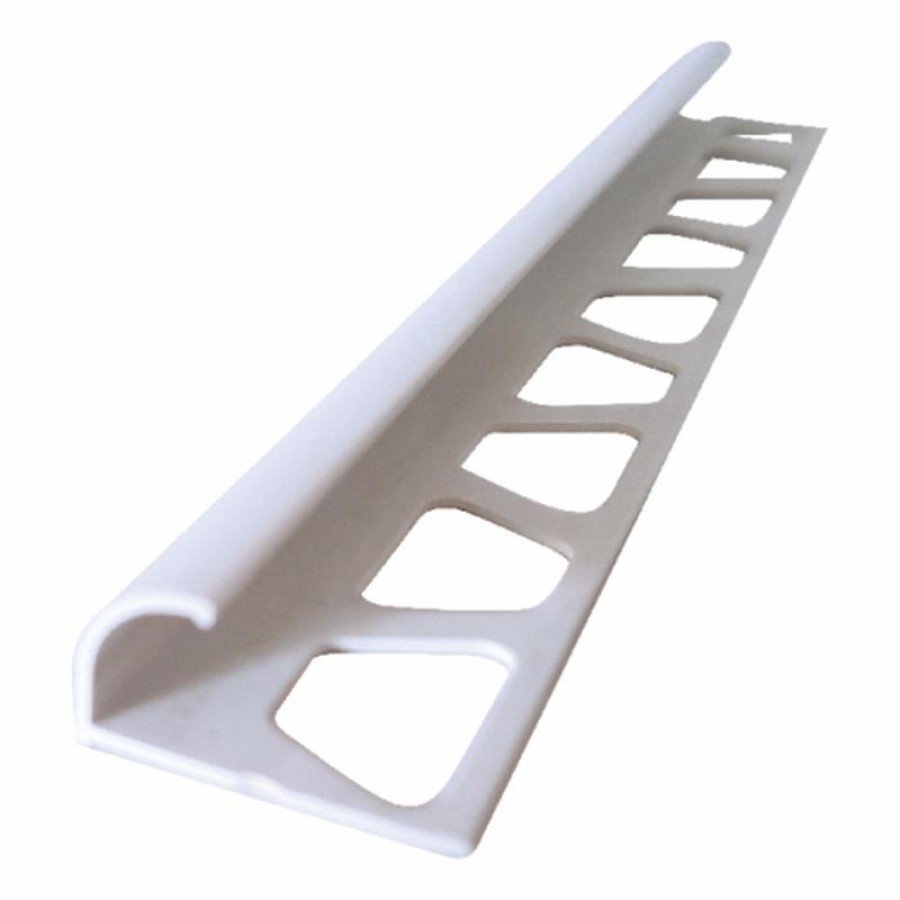 External Corner Plastic Profile 10 mm 2.70 White (10 Pieces)