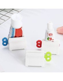 2 Toothpaste Tube Cream Squeezing Apparatus with Rotary