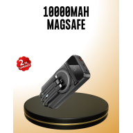15W Wireless Fast Charging 10000 mAh Powerbank – Portable, with LED Indicator