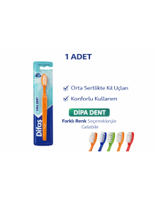 Difas Dipa Dent Medium Toothbrush Medium Hard 1 PC
