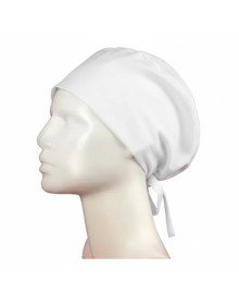 Doctor Nurse Cook Surgical Cap Hospital Cap - Bandana White