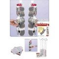 Hangable Inside Closet Clean Sock Organizer Sock Net Hanger