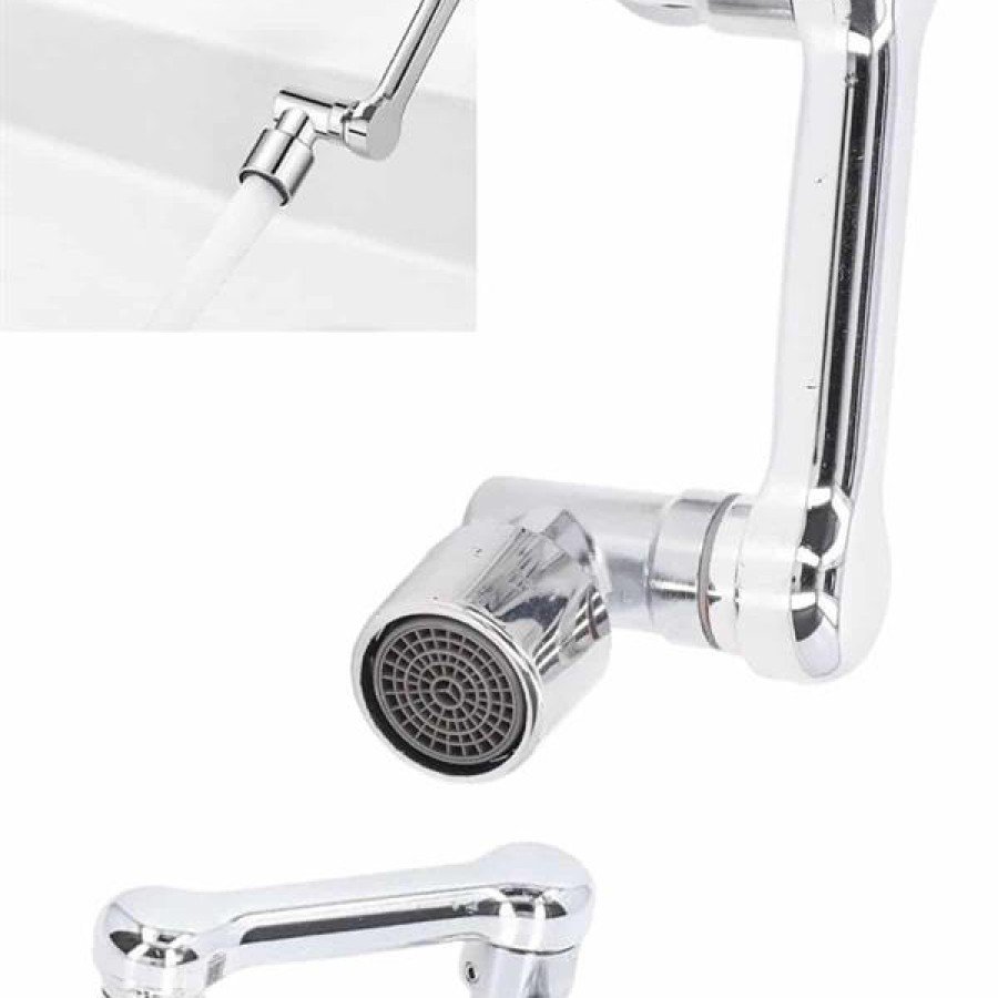 Rotatable Faucet Kitchen Bathroom Faucet Spout Head with 4 Filters