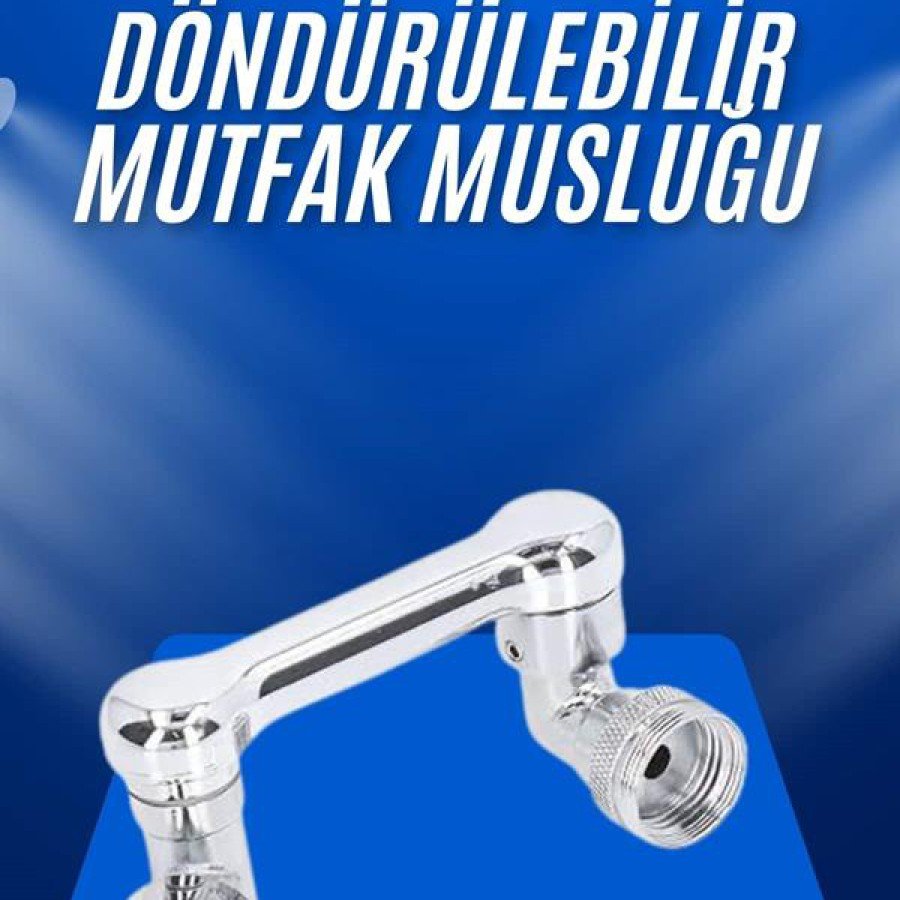 Rotatable Faucet Kitchen Bathroom Faucet Spout Head with 4 Filters