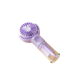 Rotating Water Mist Handheld Fan – 4 Stage Wind, Transparent Water Reservoir, Quiet Operation Rotating Water Mist Handheld Fan – 4 Stage Wind, Transparent Water Reservoir, Quiet Operation
