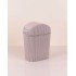 Mini Trash Can with Rotating Lid 2.5 LT - Cream